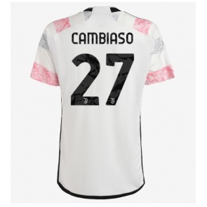 Juventus Andrea Cambiaso #27 Replika Udebanetrøje 2023-24 Kortærmet